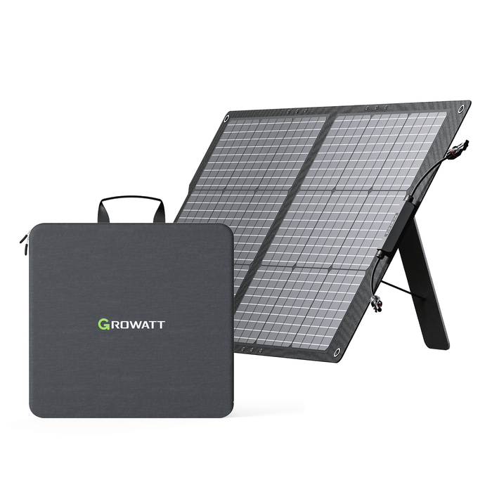 Growatt Solarpanel 100 Watt Monokristallin Faltbar