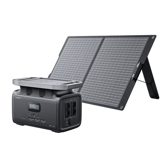 Growatt Solargenerotar LiFePo4 - Infinity 1300 mit 100W Solarpanel