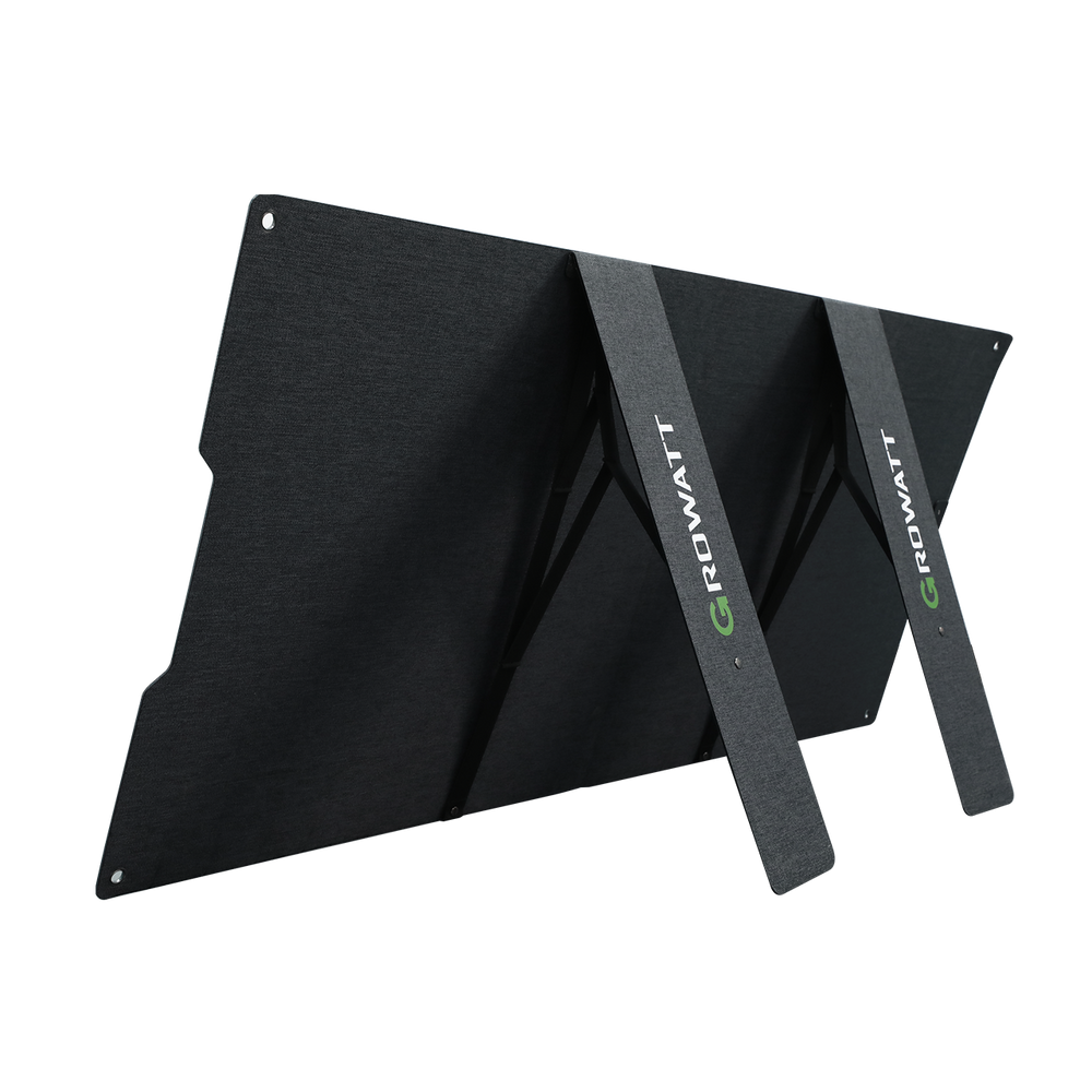 Tragbares Solarpanel mit einstellbarem Ständer