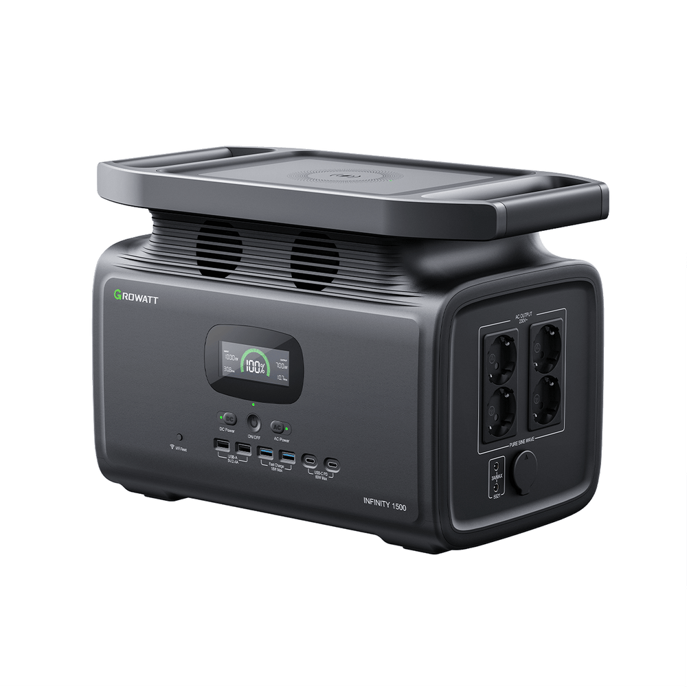 Growatt Infinity 1500 tragbare Powerstation 2000 Watt